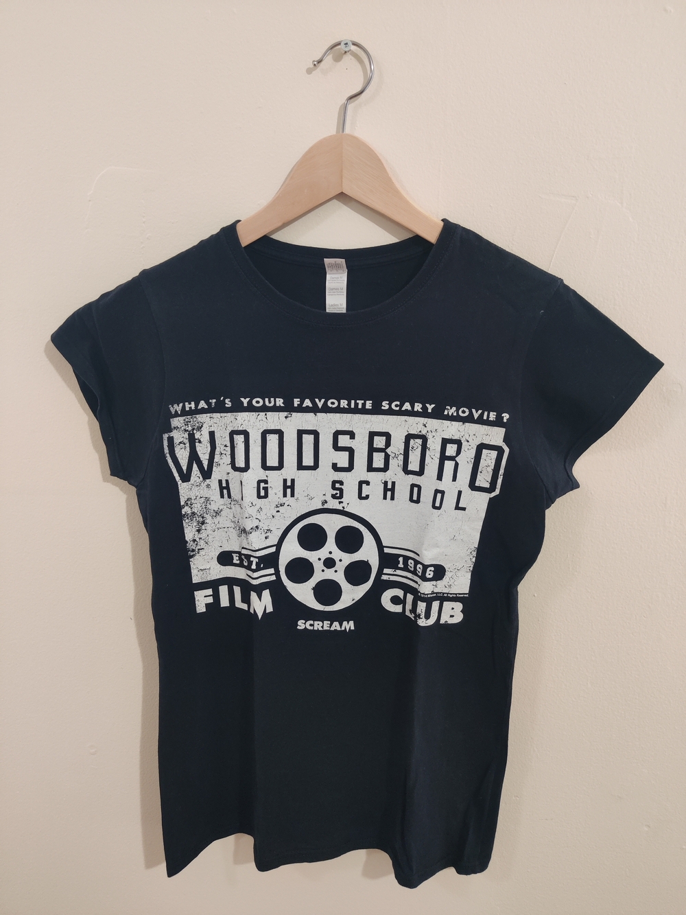 Woodsboro High School Black Graphic Tee - Women's Short Sleeve